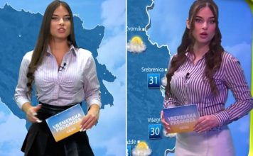SVI GLEDAJU U BOSANSKU VODITELJKU VREMENSKE PROGNOZE! Njeni snimci postali HIT na mrežama – Muškarci odlepili, evo zašto