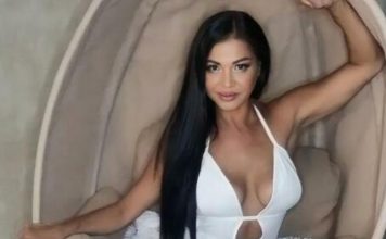 TINA IVANOVIĆ KAO BEZOBRAZNA BABA MRAZICA! Vatrena CRNKA sasula rafal iz PIŠTOLJA, a svi su pitaju odakle joj dozvola (FOTO)