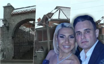 OVO JE DVORAC DEČKA MILIONERA JOVANE JEREMIĆ! Nalazi se u Begaljici, pred kapijom ogromni srebrni lavovi, a u dvorištu DVE KUĆE