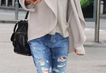 VAŠE MIŠLJENJE?!DA LI JE PRISTOJNO DA ŽENA OD 45 GODINA NOSI POCIJEPANE FARMERKE KAO I KLINKA OD 15?