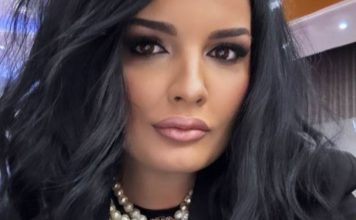 OGROMNA OGRLICA I BUJNE GRUDI U PRVOM PLANU! Milena Popović zablistala za Novu Godinu, slikala se i sa partnerom (FOTO)