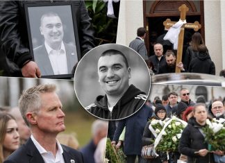 DEJAN MILOJEVIĆ ISPRAĆEN NA VEČNI POČINAK: Miloje sahranjen u Beogradu, suze i potresne scene na odlasku legende