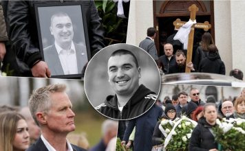 DEJAN MILOJEVIĆ ISPRAĆEN NA VEČNI POČINAK: Miloje sahranjen u Beogradu, suze i potresne scene na odlasku legende