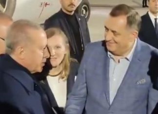OTKUD TI, MILE?! Erdogan i Dodik slučajno naleteli jedan na drugog na aerodromu! HIT REAKCIJA TURSKOG PREDSEDNIKA (VIDEO)