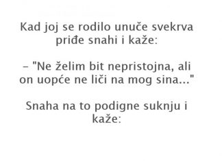 VIC DANA: Svekrva i unuče