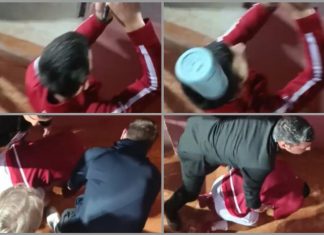 NOVAK POGOĐEN U GLAVU: Navijač flašom raskrvario Đokovića! SKANDAL KAKAV SE NE PAMTI! VIDEO