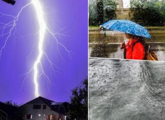 PADAĆE GRAD VELIČINE ORAHA, NEVRIJEME DOLAZI PRVO U OVAJ GRAD U SRBIJI: Spremite se za obilne pljuskove, na snazi i meteo alarm