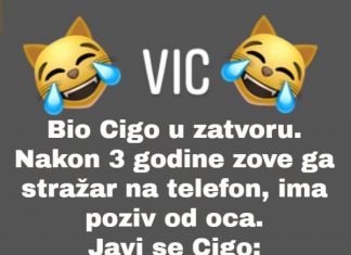 VIC: Cigo u zatvoru