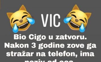 VIC: Cigo u zatvoru