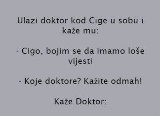 Vic dana: LOŠE VIJESTI