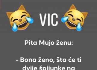VIC DANA: Pita Mujo ženu