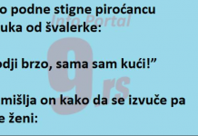 VIC DANA: Gospođa se vratila ranije
