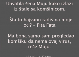 VIC: UHVATILA FATA MUJU S KOMŠINICOM