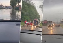 POGLEDAJTE OLUJNI HAOS KOJI HARA SRBIJOM Vozila i putevi pod vodom, drveće pada na sve strane, grad uništava domaćinstva (VIDEO)