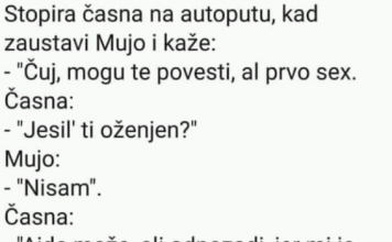 Časna sestra i Mujo