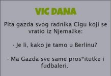 VIC: Došao Cigo iz Njemačke