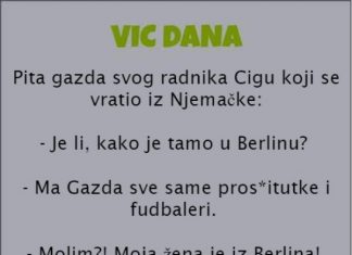 VIC: Došao Cigo iz Njemačke
