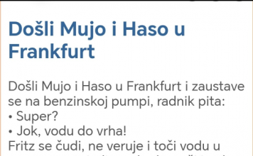 VIC DANA: Došli Mujo i Haso u Frankfurt