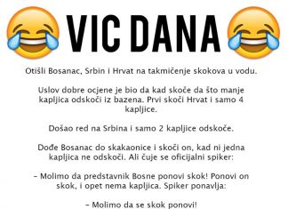VIC DANA: Skokovi u vodu