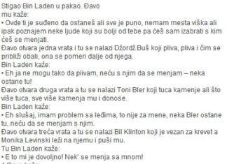 VIC DANA: Stigao Bin Laden u pakao