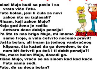 VIC DANA: Mujo sređuje Fati penziju