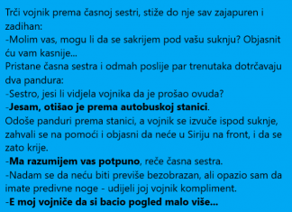 VIC DANA: Vojnik i časna sestra