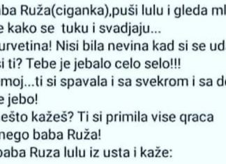 VIC DANA: Sjedi baba Ruža