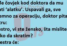 VIC DANA: Iskusna sestra