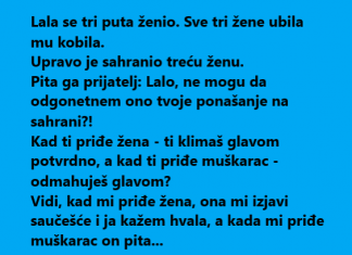 VIC DANA: Lala se tri puta ženio