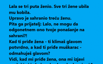 VIC DANA: Lala se tri puta ženio
