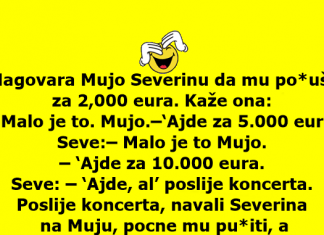 VIC DANA: Nagovara Mujo Severinu