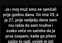 JA I MOJ MUŽ SMO SE VJENČALI PRIJE GODINU DANA