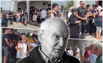 A SAD ADIO! Siniša Pavić sahranjen uz pjesmu iz KULTNE SERIJE, muk i suze na groblju u Vlasotincu, od glumaca SAMO NJIH NEKOLIKO