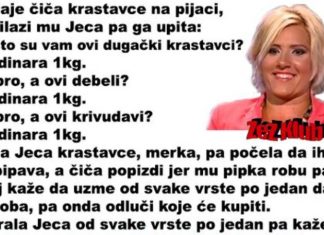 VIC DANA: Jeca kupuje krastavce