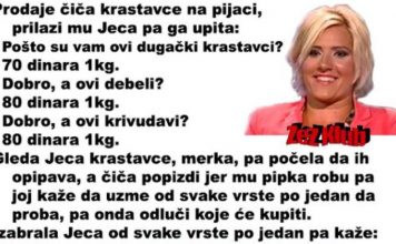 VIC DANA: Jeca kupuje krastavce
