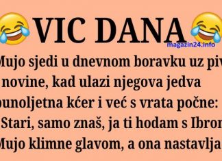 VIC DANA: Ona bi se udala