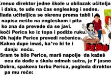 VIC DANA: Perica i Engleski jezik