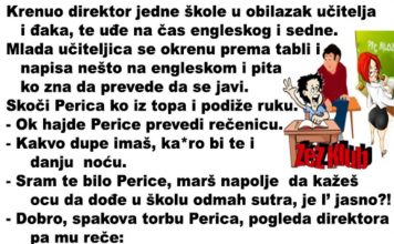 VIC DANA: Perica i Engleski jezik