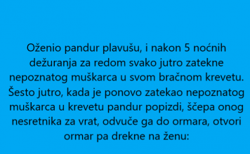 VIC DANA: Oženio pandur plavušu