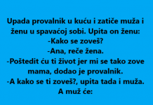 VIC DANA: Provalnik ulazi u kuću