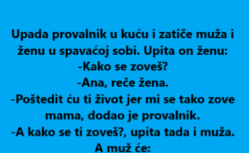 VIC DANA: Provalnik ulazi u kuću