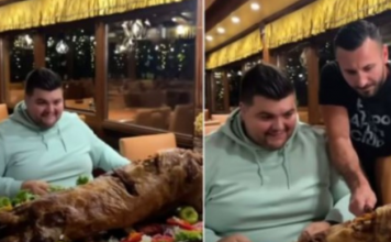 (VIDEO) Bh. tiktoker kao krokodil pojeo cijelo jagnje: Cilj mu je da “otrese velikog bika”