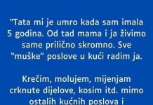 TATA MI JE UMR0 KADA SAM IMALA PET G0DINA..