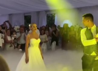 POČEO PRVI PLES, A MUZIKA STALA, MLADOŽENJA OSTAVIO MLADU: Gosti u neverici skočili sa stolica, ovo niko nije očekivao! (VIDEO)