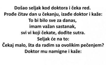 VIC DANA: Seljak kod doktora