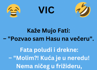 VIC DANA: Pozvao Mujo Hasu na večeru