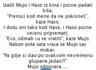 VIC DANA: Izašli Mujo i Haso iz kina