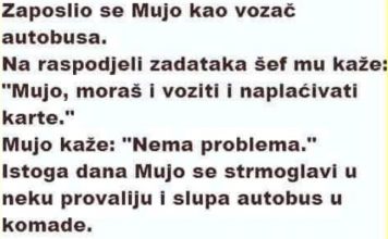 VIC DANA: Mujo vozač autobusa