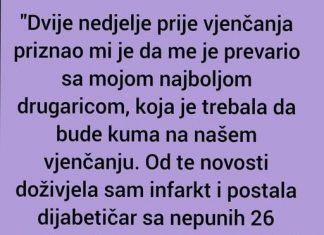 Moja žena je bila u sedmom mjesecu trudnoće kada se saplela
