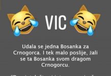 VIC: Udala se jedna Bosanka za jednog Crnogorca